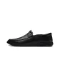 0506 Black Slip-on[Leather Shoe Size : Athletic Shoes 41 = Size 40 in This Model]