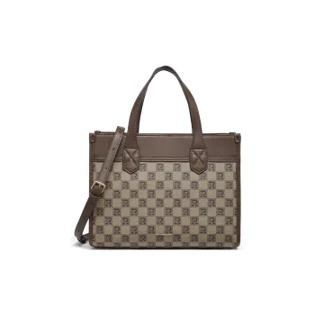 RED DRAGONFLY PVC One Shoulder Handbag Regular Women's Coffee