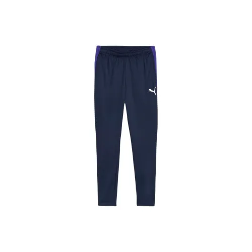 PUMA INDIVIDUALLIGA Knitted Sweatpants Men Marine Blue