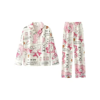 Gongdie x Disney Pajama Set Women's Pink
