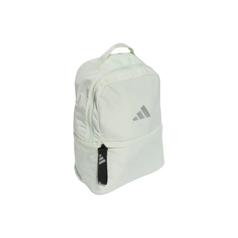 Adidas Recycled Polyester Backpack Regular Women's Linen Green & Metallic Silver-1