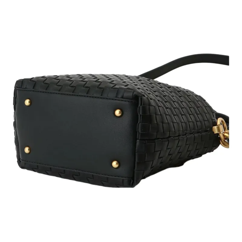 GUESS Polyurethane Bucket Bag Portable Crossbody Bag Shoulder Bag Women's Black-3