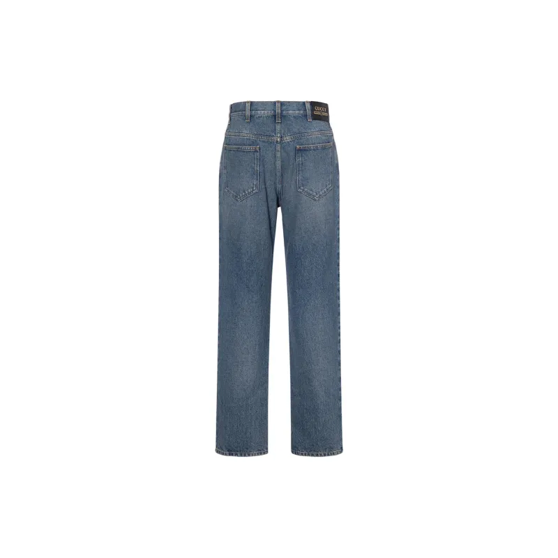 GUCCI Washed Regular Fit Jeans-1
