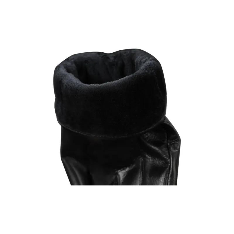 PIERRE CARDIN Sheepskin Gloves Men's-5