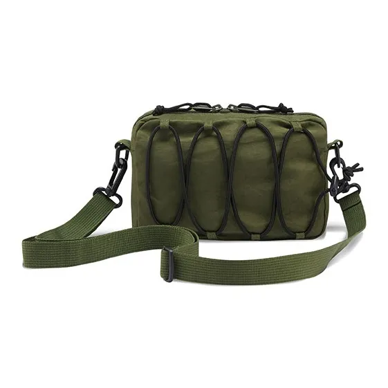 Vision Street Wear Polyamide Crossbody Bag Unisex Army Green-2