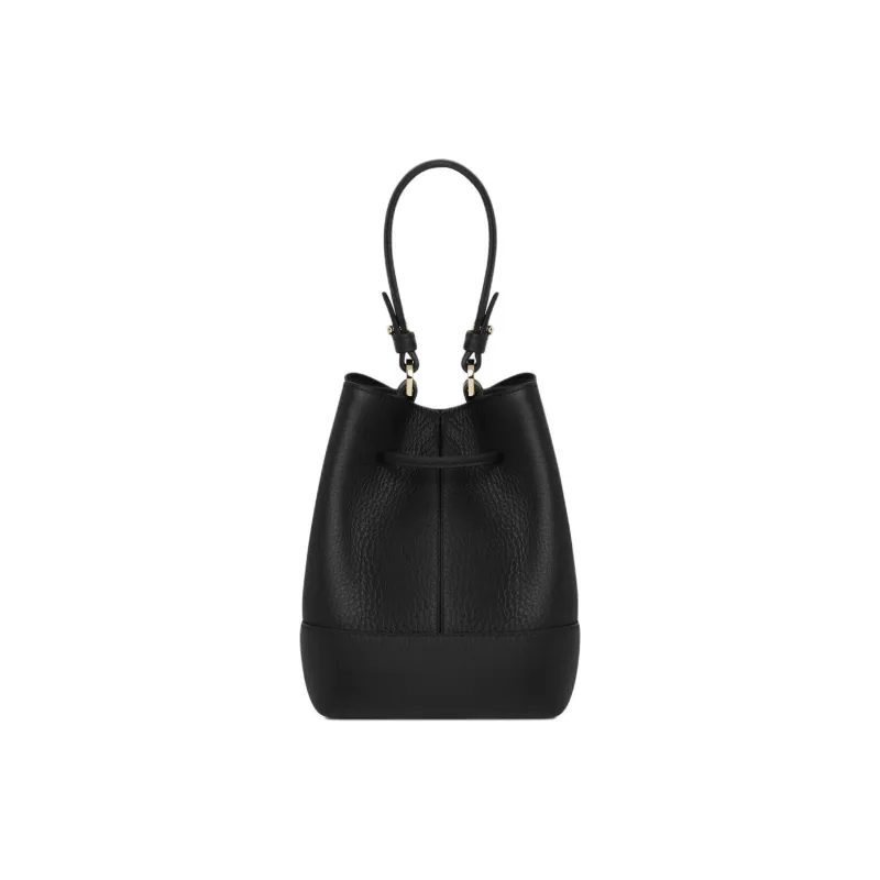 Strathberry Grained Calfskin Bucket Bags One Shoulder Handbag Crossbody Bag Women's Black-2