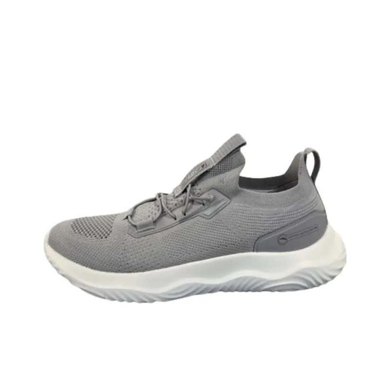 Anta Cushioning Anti-Slip And Wear-Resistant Low-Top Training Running Shoes Men's Gray-0