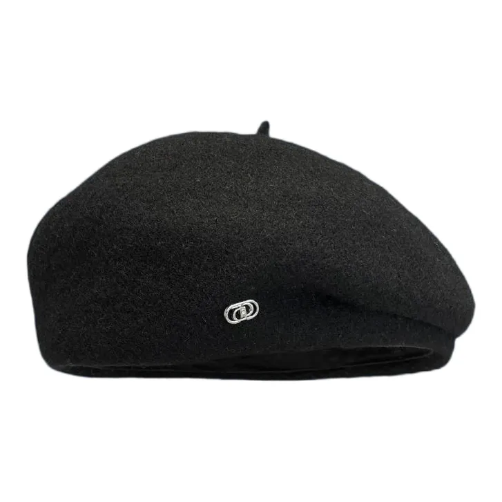 MINGYUANDAILI Wool Blend Berets Women's-0