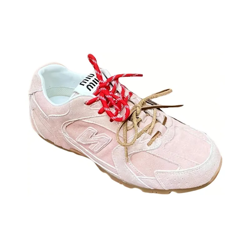 New Balance x MIU MIU NB 530 Slip Resistant Low Top Casual Shoes Unisex Pink-1