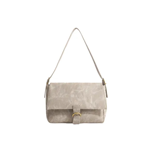 DALO PU Tila Crossbody Bag, Shoulder Bag Women's Beige Apricot/Black