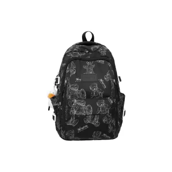 Travel Nylon Backpack Women's Multicolor