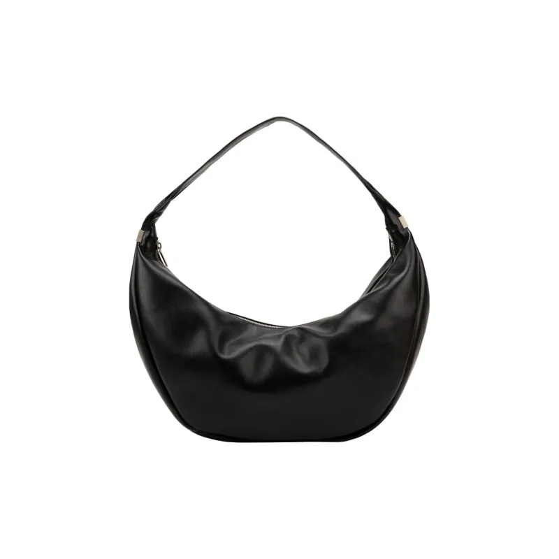 CALVIN KLEIN Synthetic Material Shoulder Bag Large Size Women's Space Black-0