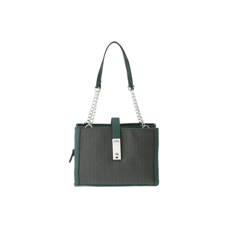 GUESS Polyvinyl Chloride Handbag Shoulder Bag Women's Dark Gray-0