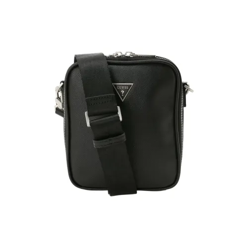 GUESS Polyurethane Shoulder Bag Men's Black