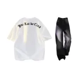 Set (White Heavyweight Upgrade T-Shirts+Black Jeans)