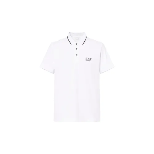 EMPORIO ARMANI Polo Shirts Men White