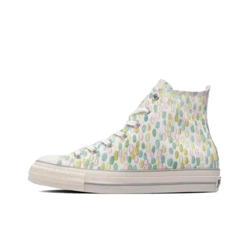 Minä Perhonen x Converse All Star Anti Slip Wear Resistant High Top Canvas Shoes Unisex Multicolor-0