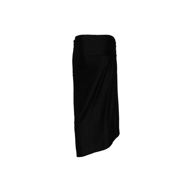 Paco Rabanne Jupe Asymmetric Hem Maxi Skirt-1