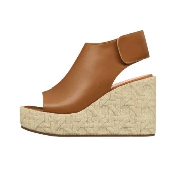 DIOR Attitude Strap Sandals 9.5cm Women's Brown