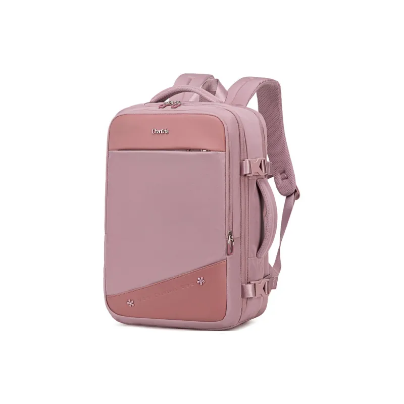 Chantria Fabric Backpack Women's Dusty Purple/Khaki/Burgundy/Black-1