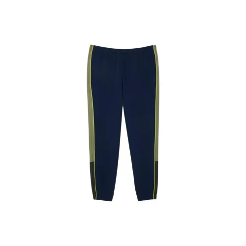 LACOSTE Knitted Sweatpants Men Marine Blue