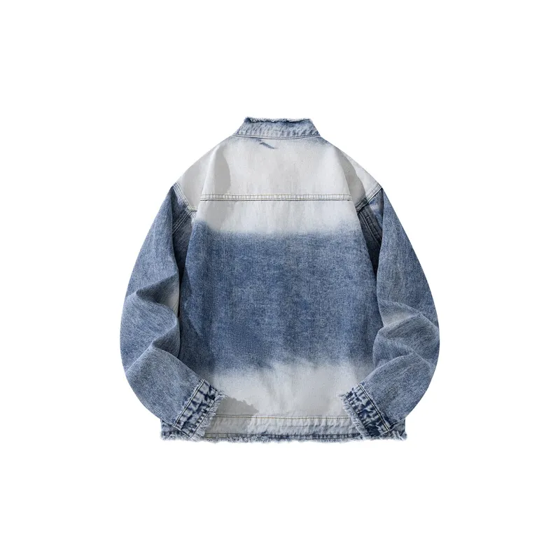 RED DRAGONFLY Denim Jacket Unisex Blue-1