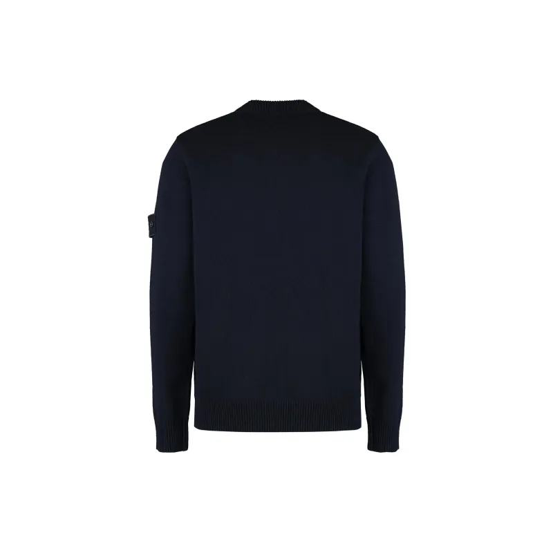 STONE ISLAND Compass badge Wool Sweater-1