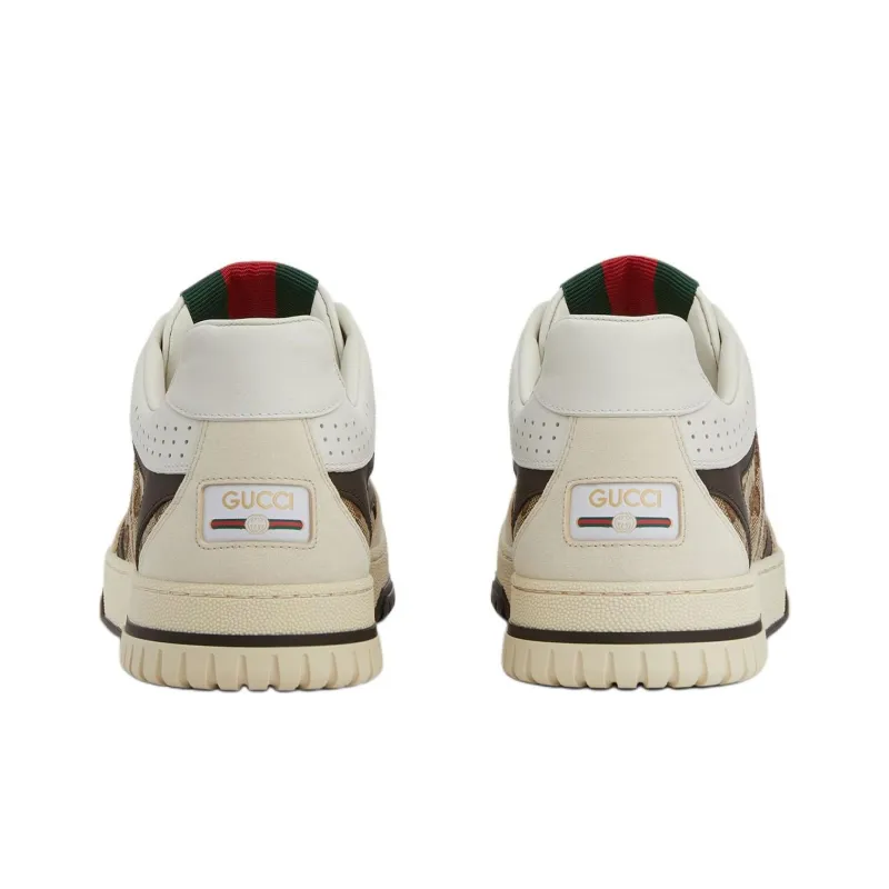 GUCCI Re Web Sneaker 'GG Canvas Beige Ebony'-4