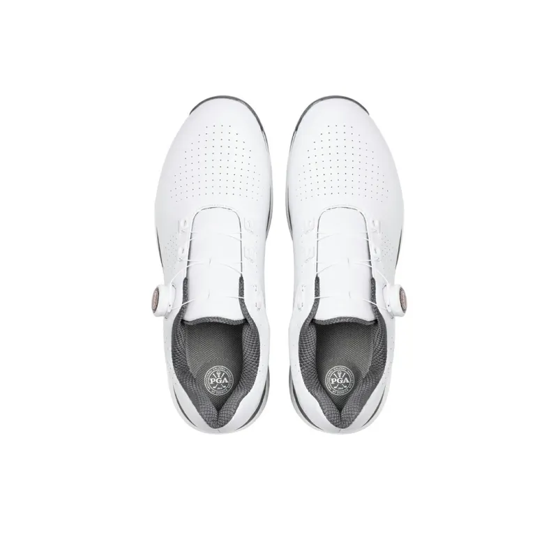 PGA Golf Shoes Men Low-Top White-3