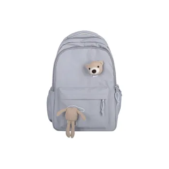 Venerable Brahma Nylon Backpack Women's Gray/Black/Khaki/Green/Blue/Pink