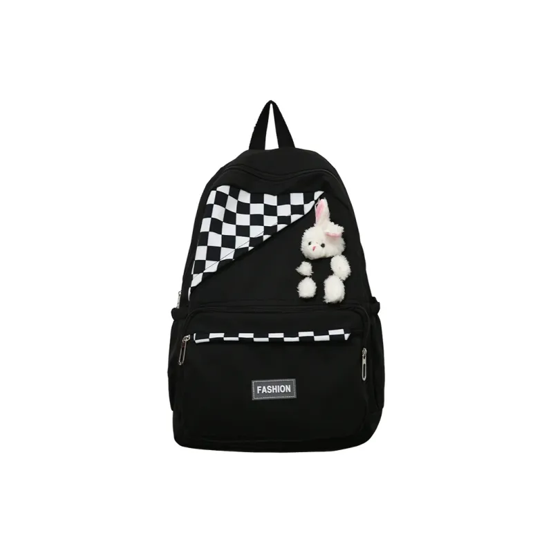 Venerable Brahma Nylon Backpack Women's Black/Orange/Purple/Green/Blue/Pink-0