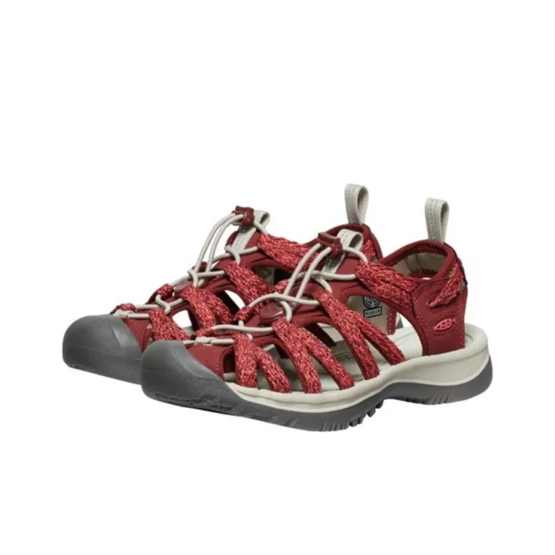 KEEN Whisper Series Beach Sandals Women's Red-2