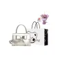 Silver+Exclusive Shopping Bag+Greeting Card+Dried Flower