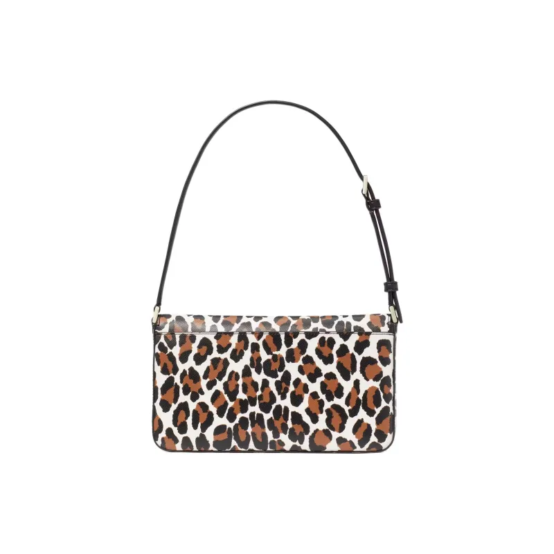 Kate Spade Staci PVC Shoulder Bag Handbag Shoulder Bag Women's Cream-2