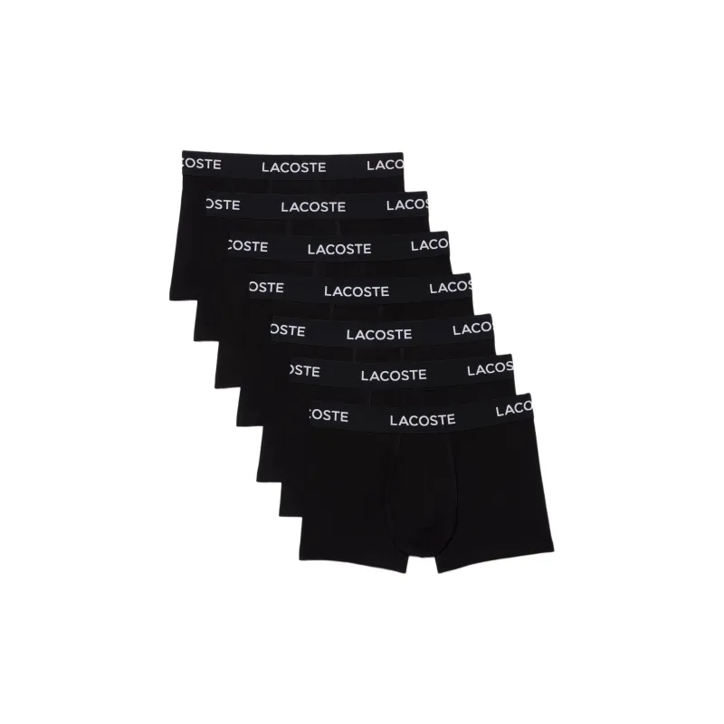 LACOSTE Logo print Cotton Boxers Set Of Five-0