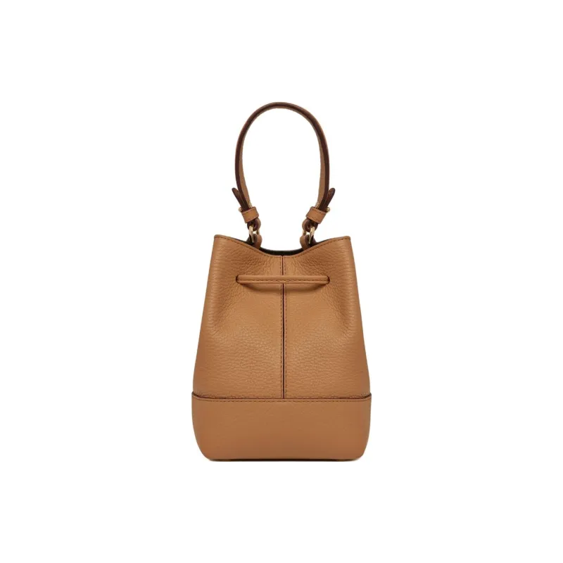 Strathberry Grained Calfskin Bucket Bag Handbag Shoulder Bag Crossbody Bag Women's Caramel-2