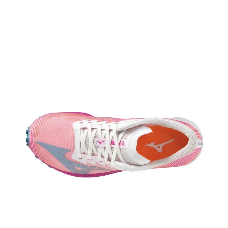 Mizuno Wave Duel 3 Anti Slip Wear Resistant Low Top Casual Running Shoes Women's Pink-3