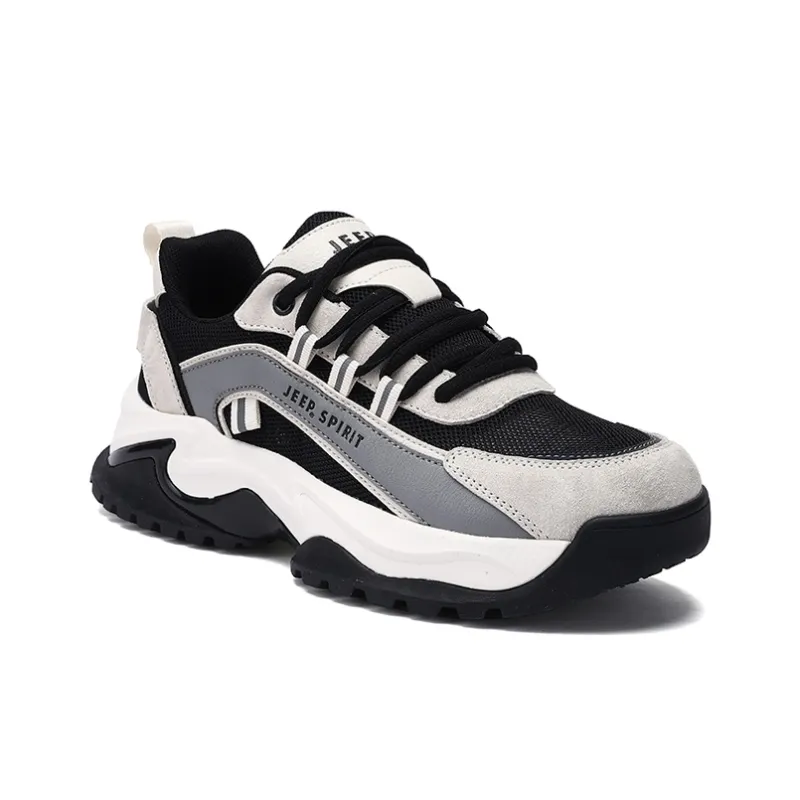 JEEP SPIRIT Anti-Slip And Wear-Resistant Breathable Low-Top Casual Shoes Men's-2