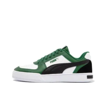 PUMA Caven Non slip Lightweight Low Top Skateboard Shoes Unisex Dark Green
