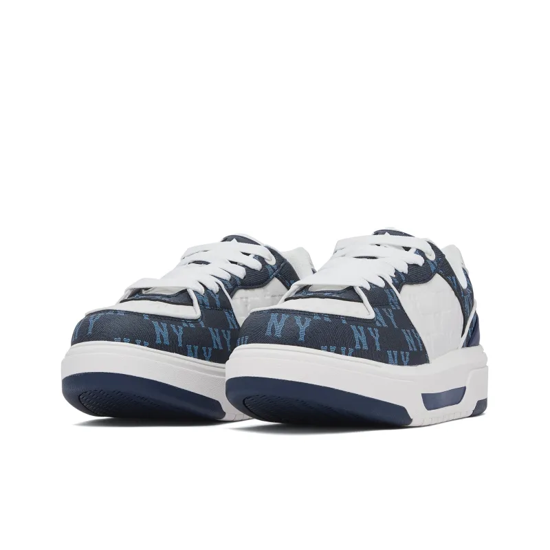 MLB Chunky Liner Low Top Casual Shoes Unisex Navy Blue-2