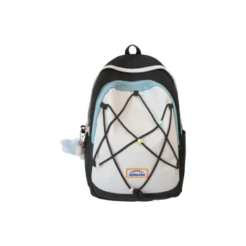 Travel Oxford Backpack Women's Black/White/Blue/Purple
