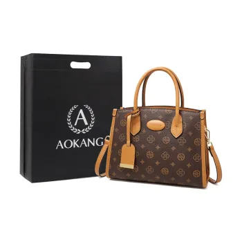 AOKANG PVC Tote Handbag, Crossbody Bag Medium Size Women's Multicolor