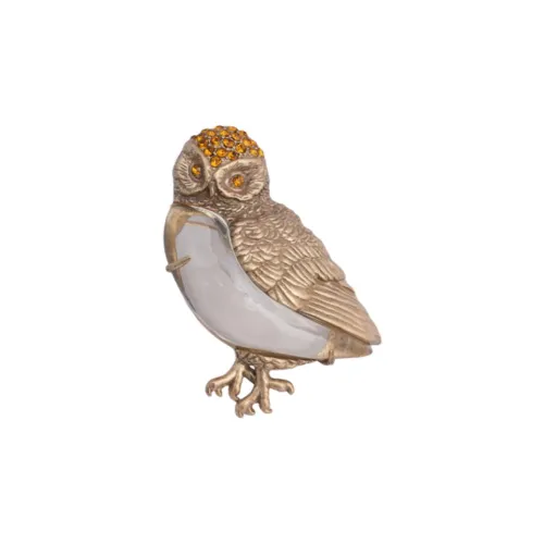 MaxMara Metal Brooches Women's Gold