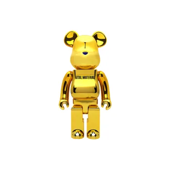BE@RBRICK x VITAL MATERIAL Gold Aromatherapy Diffuser Trendy Figures