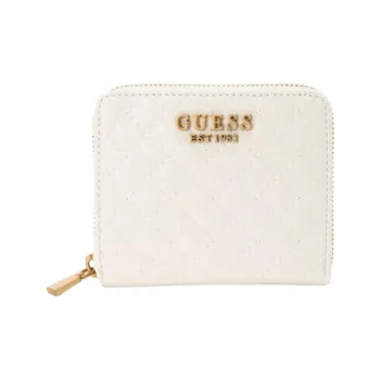 GUESS Synthetic Leather Wallet Small Size Women's White