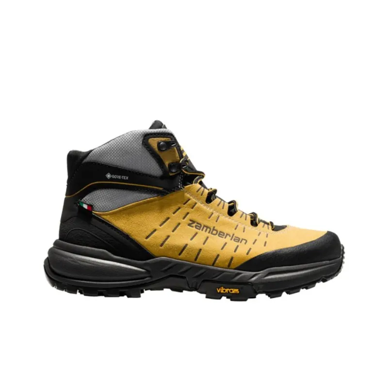 Zamberlan Slip-Resistant Waterproof And Breathable Mid-Top Trekking Shoes Women's Yellow-1