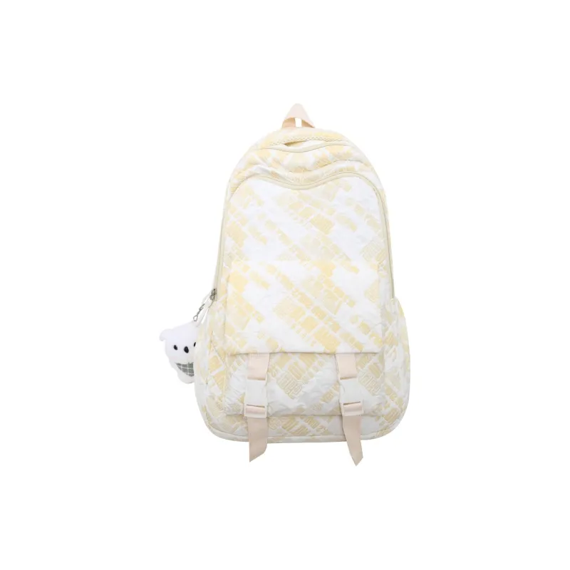 Venerable Brahma Nylon Backpack Women's Gray/Purple/Yellow/Blue/Pink-4