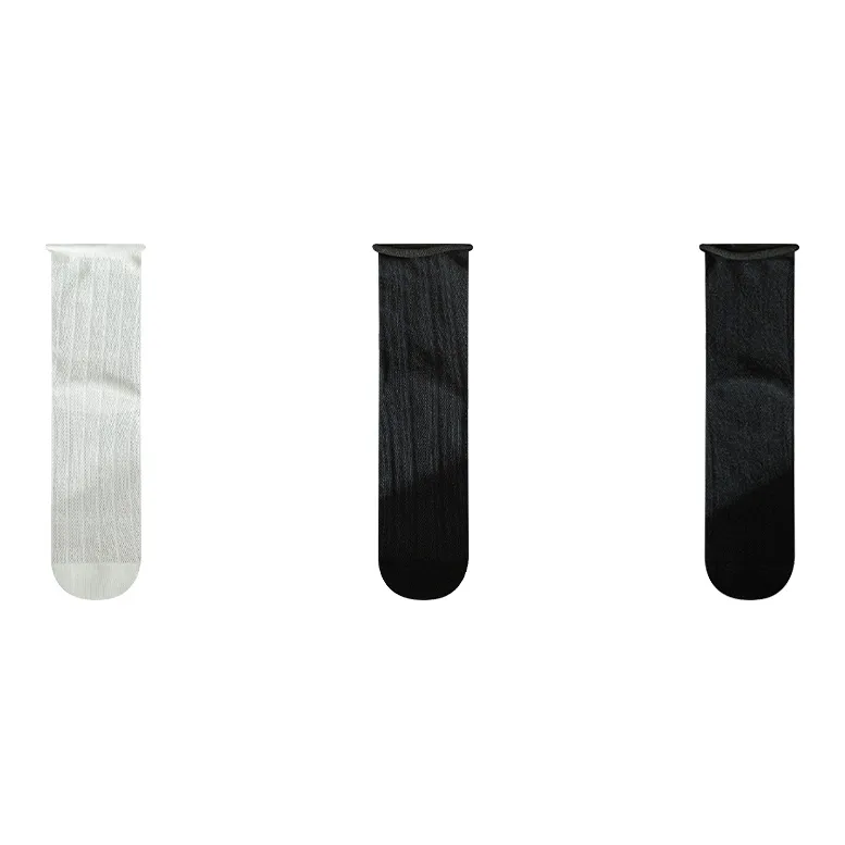 MIIOW Mid Calf Socks Women's 3 Pack-4