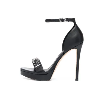 MICHAEL KORS Jordyn Strap Sandals 12.5cm Women's Black