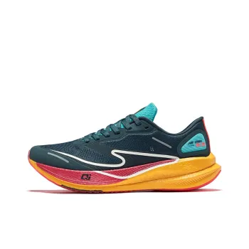 Erke Dust 2.0 Anti Slip And Wear Resistant Cushioning Rebound Low Top Running Shoes Men's Star Era Color Scheme